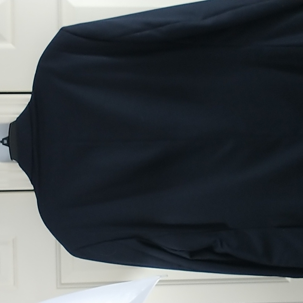IZOD Classic Two Button Navy Blazer Fully Lined 50Reg - Picture 7 of 13